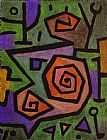 Heroic Roses by Paul Klee